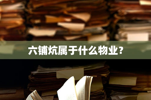 六铺炕属于什么物业？