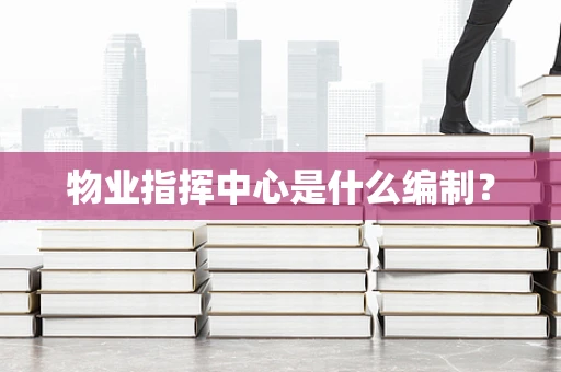 物业指挥中心是什么编制？
