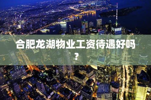 合肥龙湖物业工资待遇好吗？