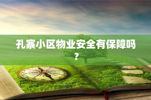 孔寨小区物业安全有保障吗？