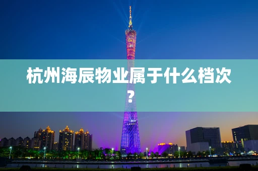 杭州海辰物业属于什么档次？