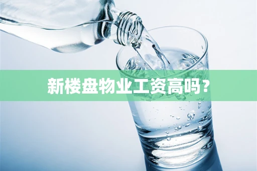 新楼盘物业工资高吗？