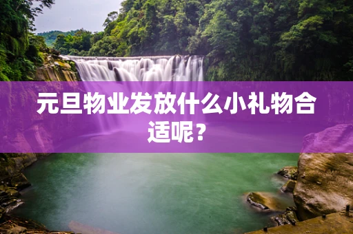 元旦物业发放什么小礼物合适呢？