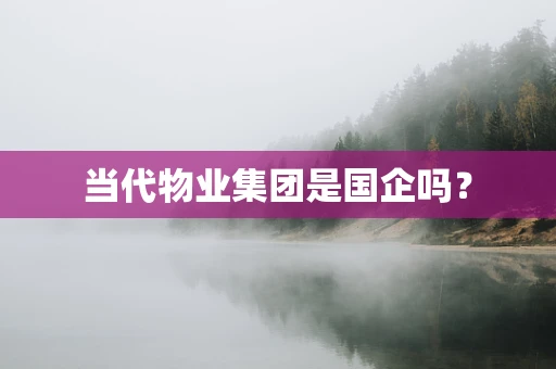 当代物业集团是国企吗？