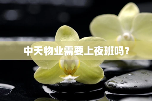 中天物业需要上夜班吗？