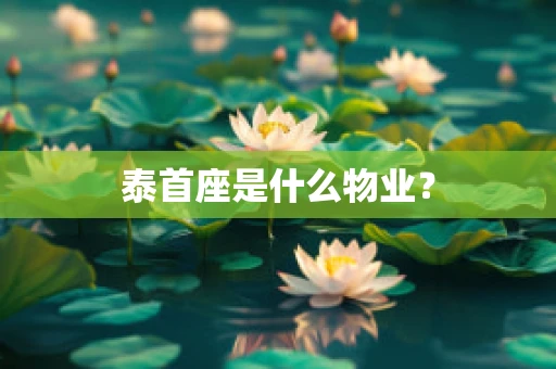 泰首座是什么物业？