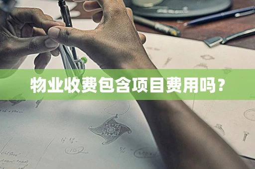 物业收费包含项目费用吗？