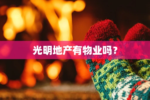 光明地产有物业吗？