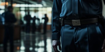 银行使用物业保安违法吗？