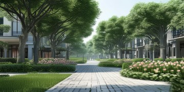 新田城A区有物业吗？