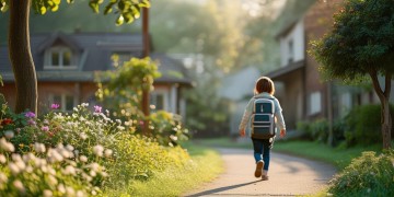 小孩上学需要问物业吗？