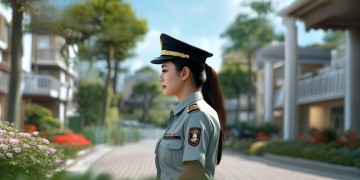 万科物业女保安究竟做什么工作？