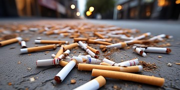 乱扔烟头物业可以报警吗？
