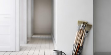 物业楼道刷白需要用什么工具？