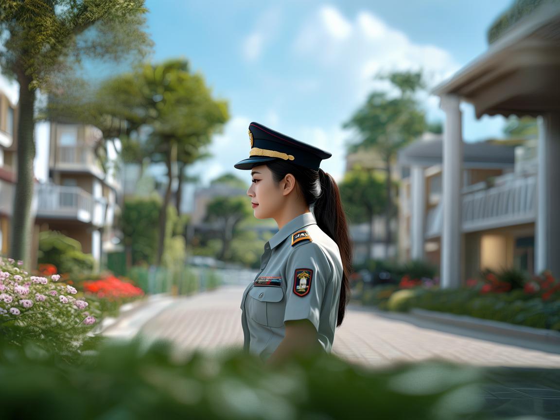 万科物业女保安究竟做什么工作？