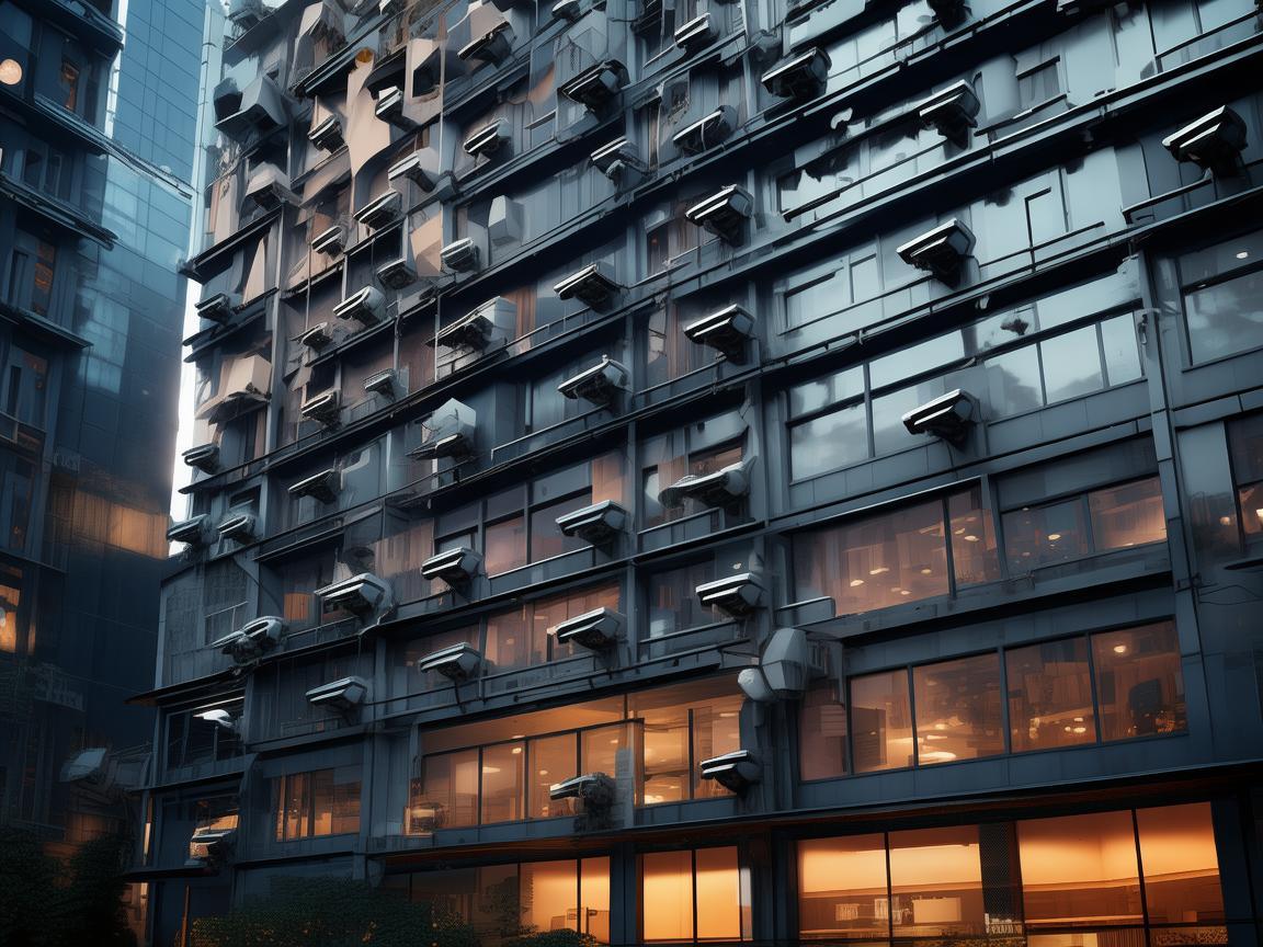 建业的物业仅仅是监控吗？